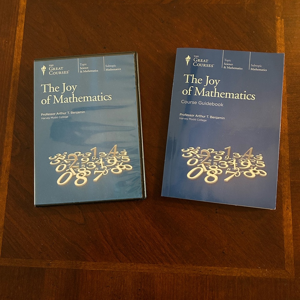 Great Courses The Joy of Mathematics Course Set